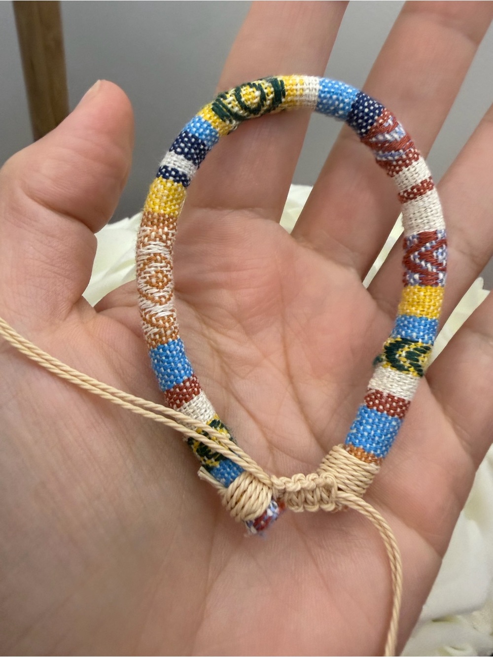 Handwoven Kids Multicolor Friendship Bracelet - Adjustable